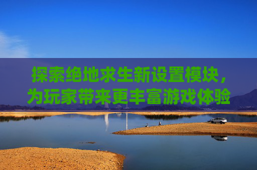 探索绝地求生新设置模块，为玩家带来更丰富游戏体验,pubg设置选项