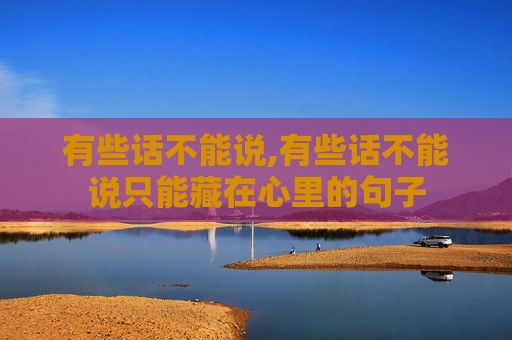 有些话不能说,有些话不能说只能藏在心里的句子