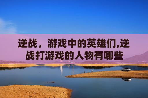 逆战，游戏中的英雄们,逆战打游戏的人物有哪些
