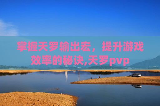 掌握天罗输出宏，提升游戏效率的秘诀,天罗pvp