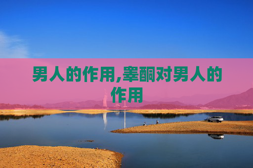 男人的作用,睾酮对男人的作用
