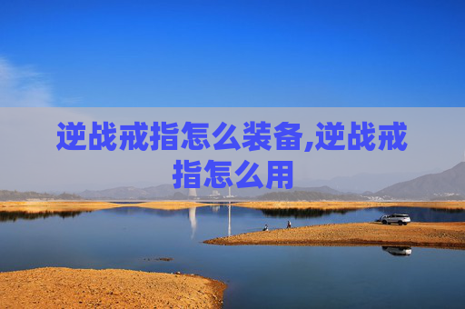 逆战戒指怎么装备,逆战戒指怎么用