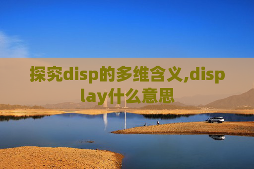 探究disp的多维含义,display什么意思