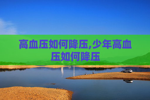 高血压如何降压,少年高血压如何降压