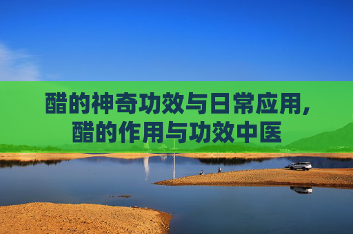 醋的神奇功效与日常应用,醋的作用与功效中医