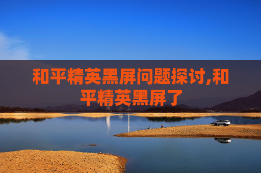 和平精英黑屏问题探讨,和平精英黑屏了