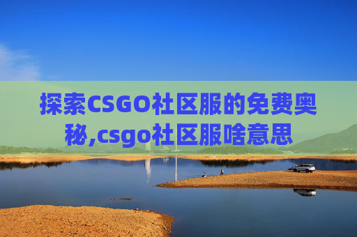 探索CSGO社区服的免费奥秘,csgo社区服啥意思