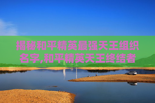 揭秘和平精英最强天王组织名字,和平精英天王终结者