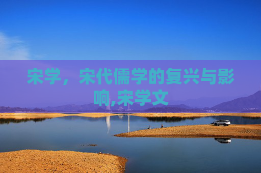 宋学，宋代儒学的复兴与影响,宋学文