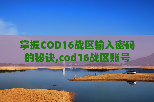掌握COD16战区输入密码的秘诀,cod16战区账号