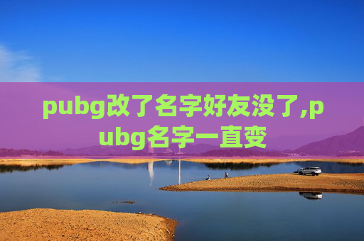 pubg改了名字好友没了,pubg名字一直变