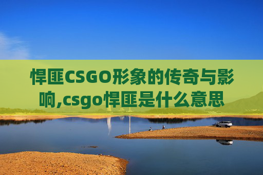 悍匪CSGO形象的传奇与影响,csgo悍匪是什么意思