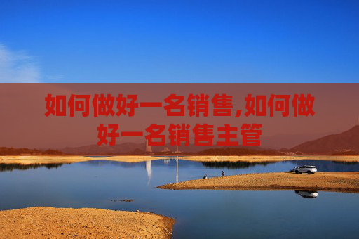 如何做好一名销售,如何做好一名销售主管