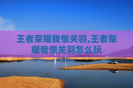 王者荣耀我恨关羽,王者荣耀我恨关羽怎么玩