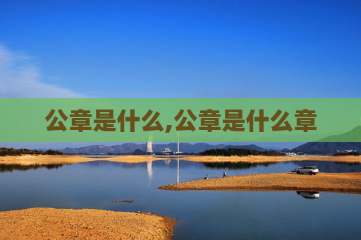 公章是什么,公章是什么章