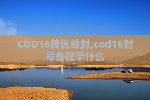 COD16转区给封,cod16封号会提示什么