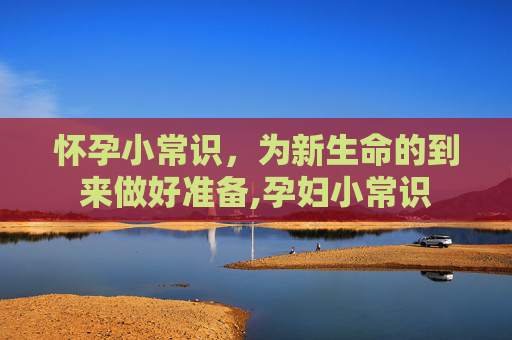 怀孕小常识，为新生命的到来做好准备,孕妇小常识
