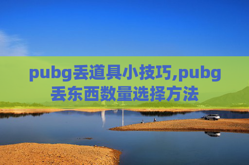 pubg丢道具小技巧,pubg丢东西数量选择方法