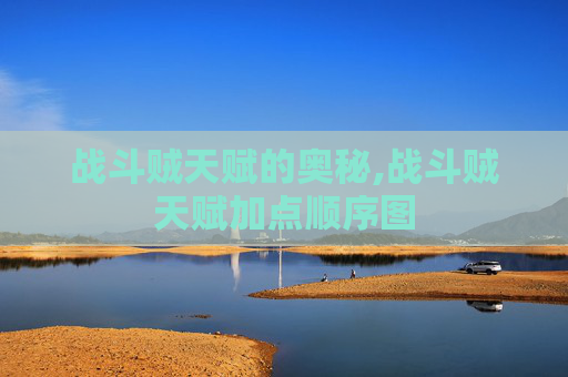 战斗贼天赋的奥秘,战斗贼天赋加点顺序图