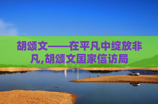 胡颂文——在平凡中绽放非凡,胡颂文国家信访局