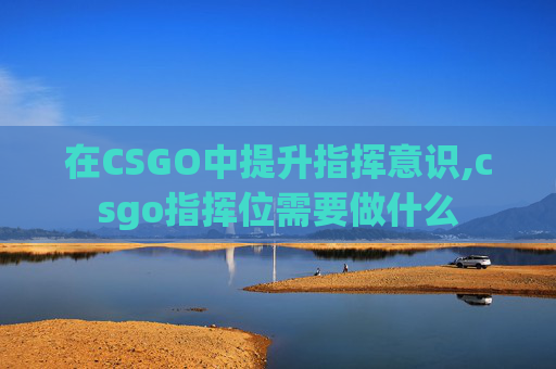 在CSGO中提升指挥意识,csgo指挥位需要做什么