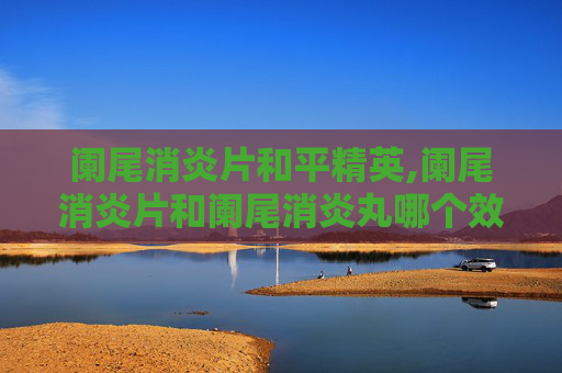 阑尾消炎片和平精英,阑尾消炎片和阑尾消炎丸哪个效果好