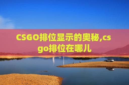 CSGO排位显示的奥秘,cs go排位在哪儿