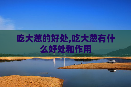 吃大葱的好处,吃大葱有什么好处和作用