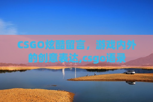 CSGO炫酷留言，游戏内外的创意表达,csgo语录