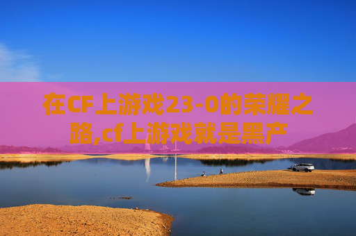 在CF上游戏23-0的荣耀之路,cf上游戏就是黑产