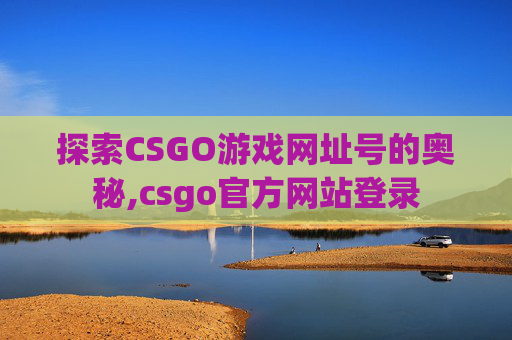 探索CSGO游戏网址号的奥秘,csgo官方网站登录