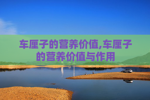 车厘子的营养价值,车厘子的营养价值与作用