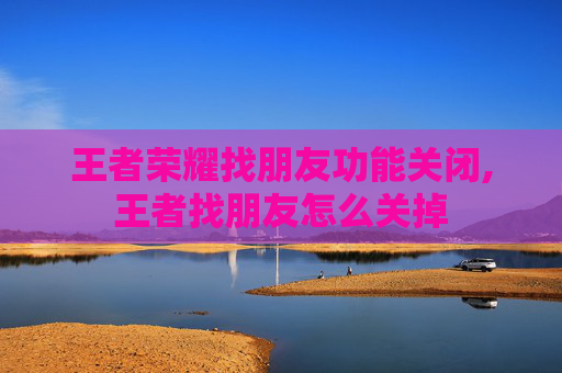 王者荣耀找朋友功能关闭,王者找朋友怎么关掉
