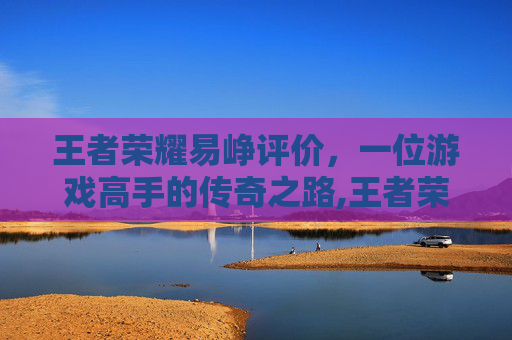 王者荣耀易峥评价，一位游戏高手的传奇之路,王者荣耀易峥哪里人