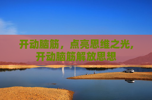 开动脑筋，点亮思维之光,开动脑筋解放思想