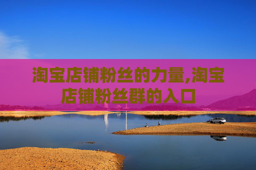 淘宝店铺粉丝的力量,淘宝店铺粉丝群的入口