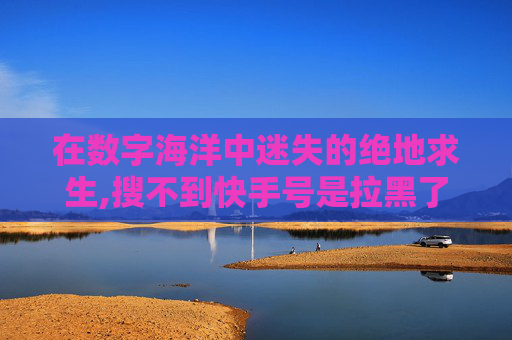 在数字海洋中迷失的绝地求生,搜不到快手号是拉黑了吗 在数字海洋中迷失的绝地求生,搜不到快手号是拉黑了吗