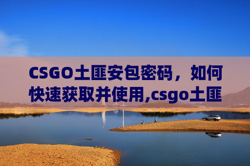 CSGO土匪安包密码，如何快速获取并使用,csgo土匪角色一览