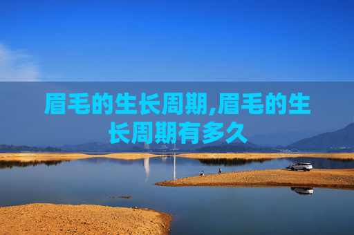 眉毛的生长周期,眉毛的生长周期有多久