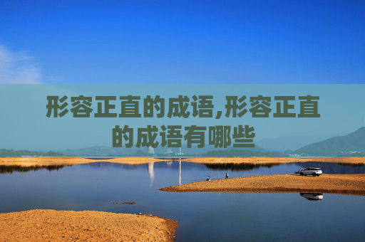 形容正直的成语,形容正直的成语有哪些