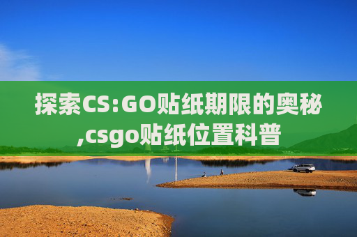 探索CS:GO贴纸期限的奥秘,csgo贴纸位置科普