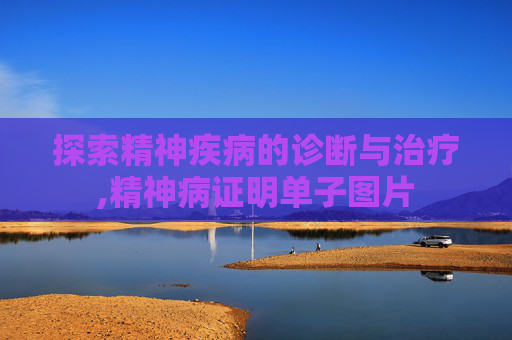 探索精神疾病的诊断与治疗,精神病证明单子图片
