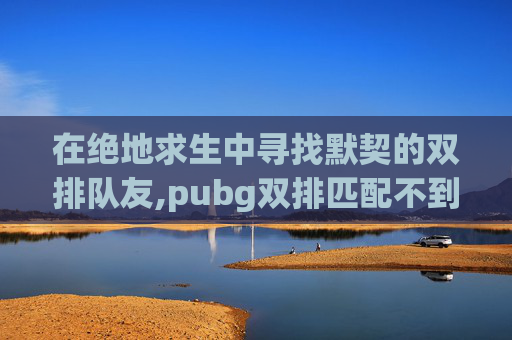 在绝地求生中寻找默契的双排队友,pubg双排匹配不到队友