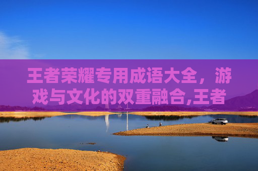 王者荣耀专用成语大全，游戏与文化的双重融合,王者的成语30个