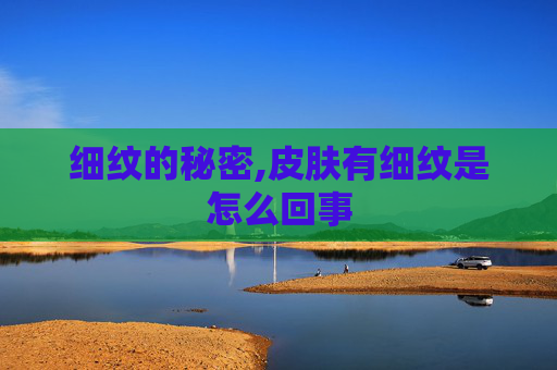 细纹的秘密,皮肤有细纹是怎么回事