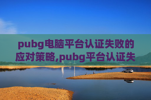 pubg电脑平台认证失败的应对策略,pubg平台认证失败什么意思