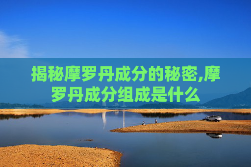 揭秘摩罗丹成分的秘密,摩罗丹成分组成是什么