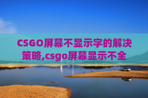 CSGO屏幕不显示字的解决策略,csgo屏幕显示不全