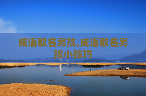成语取名男孩,成语取名男孩小技巧