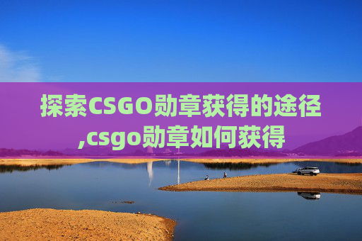 探索CSGO勋章获得的途径,csgo勋章如何获得